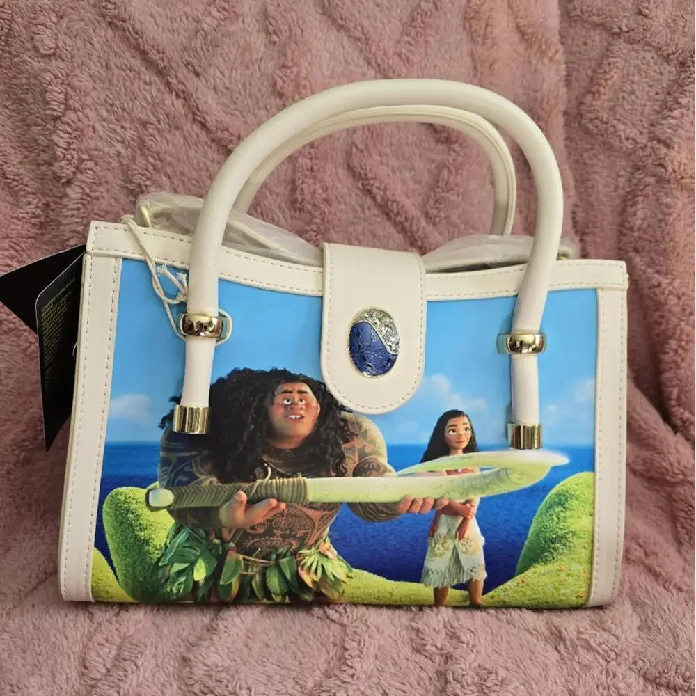 Loungefly Moana:Princess Scene Series Crossbody Bag - Picture 1 of 5